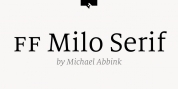 FF Milo Serif font download