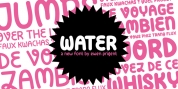 Water font download