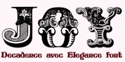 Decadence Avec Elegance font download