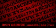 Iron Grunge font download