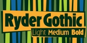Ryder Gothic Pro font download