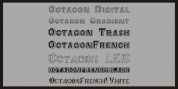 Octagon French font download