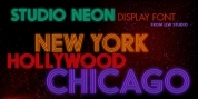 Studio Neon font download