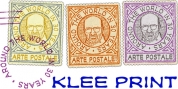 Klee Print font download