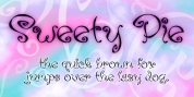 Sweety Pie font download