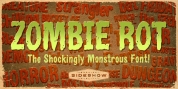 Zombie Rot font download