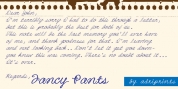 FancyPants font download