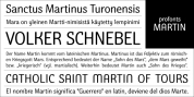 Martin font download