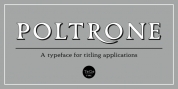 Poltrone font download