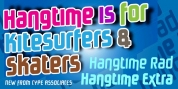 Hangtime font download