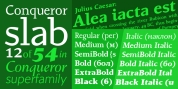 Conqueror Slab font download