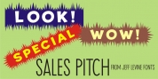 Sales Pitch JNL font download