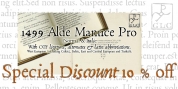 1499 Alde Manuce Pro font download