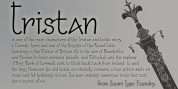 Tristan font download