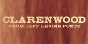 Clarenwood JNL font download