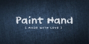 Paint Hand font download