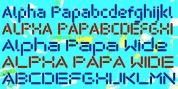 Alpha Papa font download