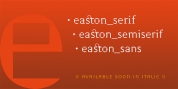 Easton font download