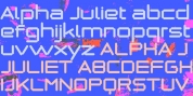 Alpha Juliet font download