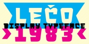 LECO 1983 font download