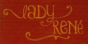 Lady Rene font download