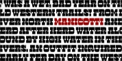 Manicotti font download