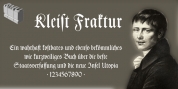 Kleist Fraktur font download