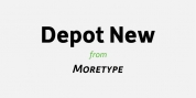 Depot New font download