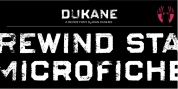 Dukane font download