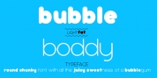 Bubbleboddy font download