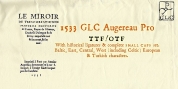 1533 GLC Augereau Pro font download