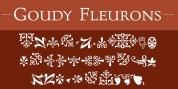 Goudy Fleurons font download