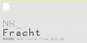 NK Fracht Round font download