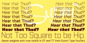 Thud font download