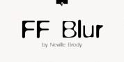 FF Blur font download