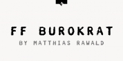 FF Burokrat font download