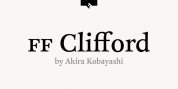 FF Clifford font download