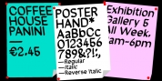 Poster Hand font download