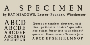 RM Almanack font download