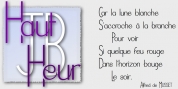 JBHaut Heur font download