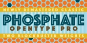 Phosphate Pro font download