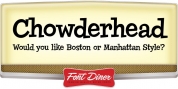 Chowderhead font download