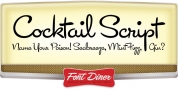 Cocktail Script font download