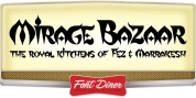 Mirage Bazaar font download