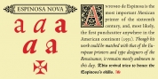 Espinosa Nova font download