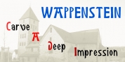 Wappenstein font download