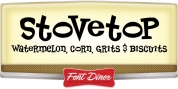 Stovetop font download