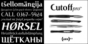 Cutoff Pro font download