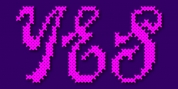 Cross Stitch Splendid font download