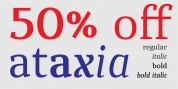 ataxia font download